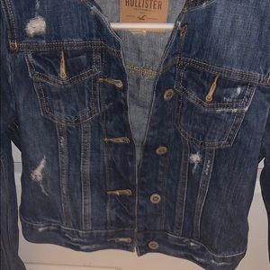 Hollister Cropped Denim Jacket